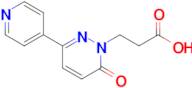 3-(6-Oxo-3-(pyridin-4-yl)pyridazin-1(6h)-yl)propanoic acid