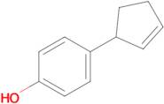 4-(Cyclopent-2-en-1-yl)phenol