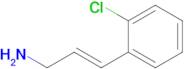 (E)-3-(2-Chlorophenyl)prop-2-en-1-amine