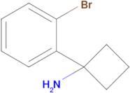 1-(2-Bromophenyl)cyclobutan-1-amine