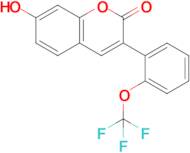 7-Hydroxy-3-(2-(trifluoromethoxy)phenyl)-2h-chromen-2-one