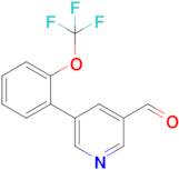 5-(2-(Trifluoromethoxy)phenyl)nicotinaldehyde