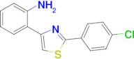 2-(2-(4-Chlorophenyl)thiazol-4-yl)aniline