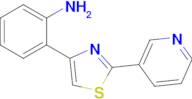 2-(2-(Pyridin-3-yl)thiazol-4-yl)aniline