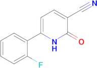6-(2-fluorophenyl)-2-oxo-1,2-dihydropyridine-3-carbonitrile