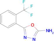 5-[2-(trifluoromethyl)phenyl]-1,3,4-oxadiazol-2-amine