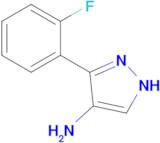 3-(2-Fluorophenyl)-1h-pyrazol-4-amine