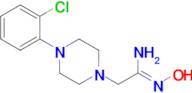 2-[4-(2-chlorophenyl)piperazin-1-yl]-N'-hydroxyethanimidamide