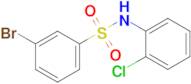 3-Bromo-N-(2-chlorophenyl)benzenesulfonamide