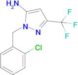 1-(2-Chlorobenzyl)-3-(trifluoromethyl)-1h-pyrazol-5-amine