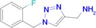 (1-(2-Fluorobenzyl)-1h-1,2,3-triazol-4-yl)methanamine