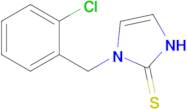 1-[(2-chlorophenyl)methyl]-2,3-dihydro-1H-imidazole-2-thione