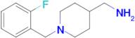 (1-(2-Fluorobenzyl)piperidin-4-yl)methanamine