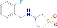 3-((2-Fluorobenzyl)amino)tetrahydrothiophene 1,1-dioxide