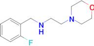 n-(2-Fluorobenzyl)-2-morpholinoethan-1-amine