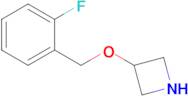 3-((2-Fluorobenzyl)oxy)azetidine