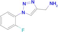 (1-(2-Fluorophenyl)-1h-1,2,3-triazol-4-yl)methanamine