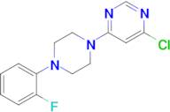4-Chloro-6-(4-(2-fluorophenyl)piperazin-1-yl)pyrimidine