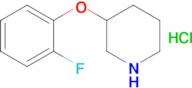 3-(2-Fluorophenoxy)piperidine hydrochloride