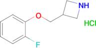 3-((2-Fluorophenoxy)methyl)azetidine hydrochloride