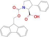 (2s,3r)-1-(((9h-Fluoren-9-yl)methoxy)carbonyl)-3-phenylpyrrolidine-2-carboxylic acid