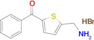 (5-(Aminomethyl)thiophen-2-yl)(phenyl)methanone hydrobromide