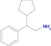 2-Cyclopentyl-2-phenylethan-1-amine