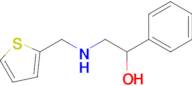 1-Phenyl-2-((thiophen-2-ylmethyl)amino)ethan-1-ol