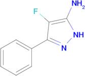 4-fluoro-3-phenyl-1H-pyrazol-5-amine