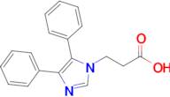 3-(4,5-Diphenyl-1h-imidazol-1-yl)propanoic acid
