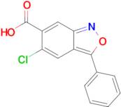 5-Chloro-3-phenylbenzo[c]isoxazole-6-carboxylic acid