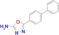 5-{[1,1'-biphenyl]-4-yl}-1,3,4-oxadiazol-2-amine