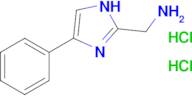 1-(4-phenyl-1H-imidazol-2-yl)methanamine dihydrochloride