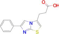 3-(6-Phenylimidazo[2,1-b]thiazol-3-yl)propanoic acid