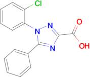 1-(2-Chlorophenyl)-5-phenyl-1h-1,2,4-triazole-3-carboxylic acid