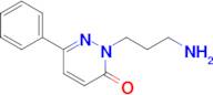 2-(3-Aminopropyl)-6-phenylpyridazin-3(2h)-one