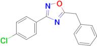 5-Benzyl-3-(4-chlorophenyl)-1,2,4-oxadiazole
