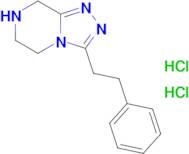 3-Phenethyl-5,6,7,8-tetrahydro-[1,2,4]triazolo[4,3-a]pyrazine dihydrochloride