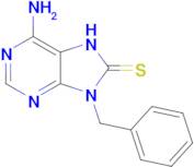 6-amino-9-benzyl-8,9-dihydro-7H-purine-8-thione