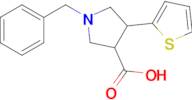 1-Benzyl-4-(thiophen-2-yl)pyrrolidine-3-carboxylic acid