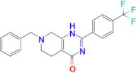 7-Benzyl-2-(4-(trifluoromethyl)phenyl)-5,6,7,8-tetrahydropyrido[3,4-d]pyrimidin-4(1h)-one