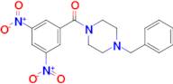 (4-Benzylpiperazin-1-yl)(3,5-dinitrophenyl)methanone