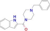 (4-Benzylpiperazin-1-yl)(1h-indol-2-yl)methanone