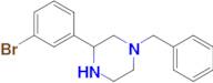 1-Benzyl-3-(3-bromophenyl)piperazine