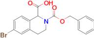 2-((Benzyloxy)carbonyl)-6-bromo-1,2,3,4-tetrahydroisoquinoline-1-carboxylic acid