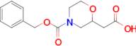 2-(4-((Benzyloxy)carbonyl)morpholin-2-yl)acetic acid