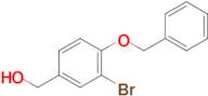 (4-(Benzyloxy)-3-bromophenyl)methanol