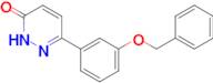 6-[3-(benzyloxy)phenyl]-2,3-dihydropyridazin-3-one