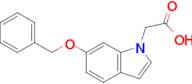 2-(6-(Benzyloxy)-1h-indol-1-yl)acetic acid