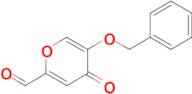 5-(Benzyloxy)-4-oxo-4h-pyran-2-carbaldehyde